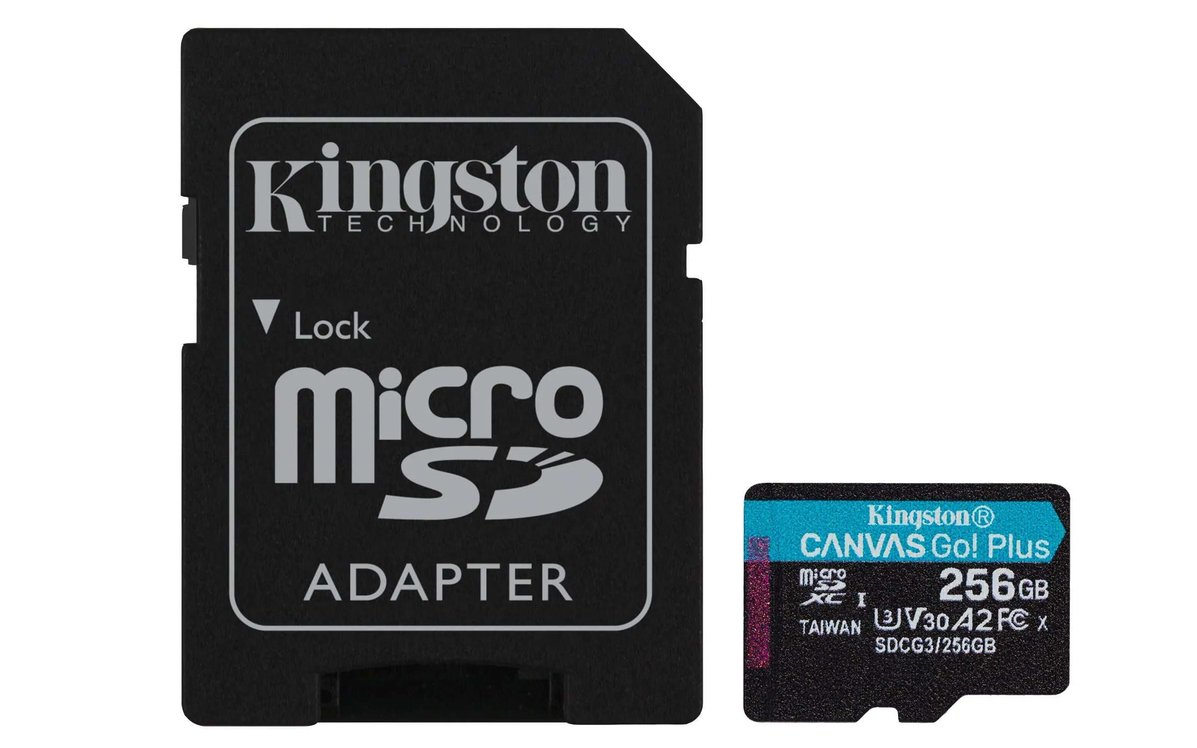 Tarjeta de Memoria MicroSDXC Kingston 256GB Canvas Go! Plus, UHS-I , 1133x 1