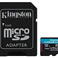 Tarjeta de Memoria MicroSDXC Kingston 256GB Canvas Go! Plus, UHS-I , 1133x - Miniatura 1