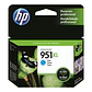 Cartucho de Tinta Original HP 951XL (CN046AL) Cian de alto rendimiento - Miniatura 1