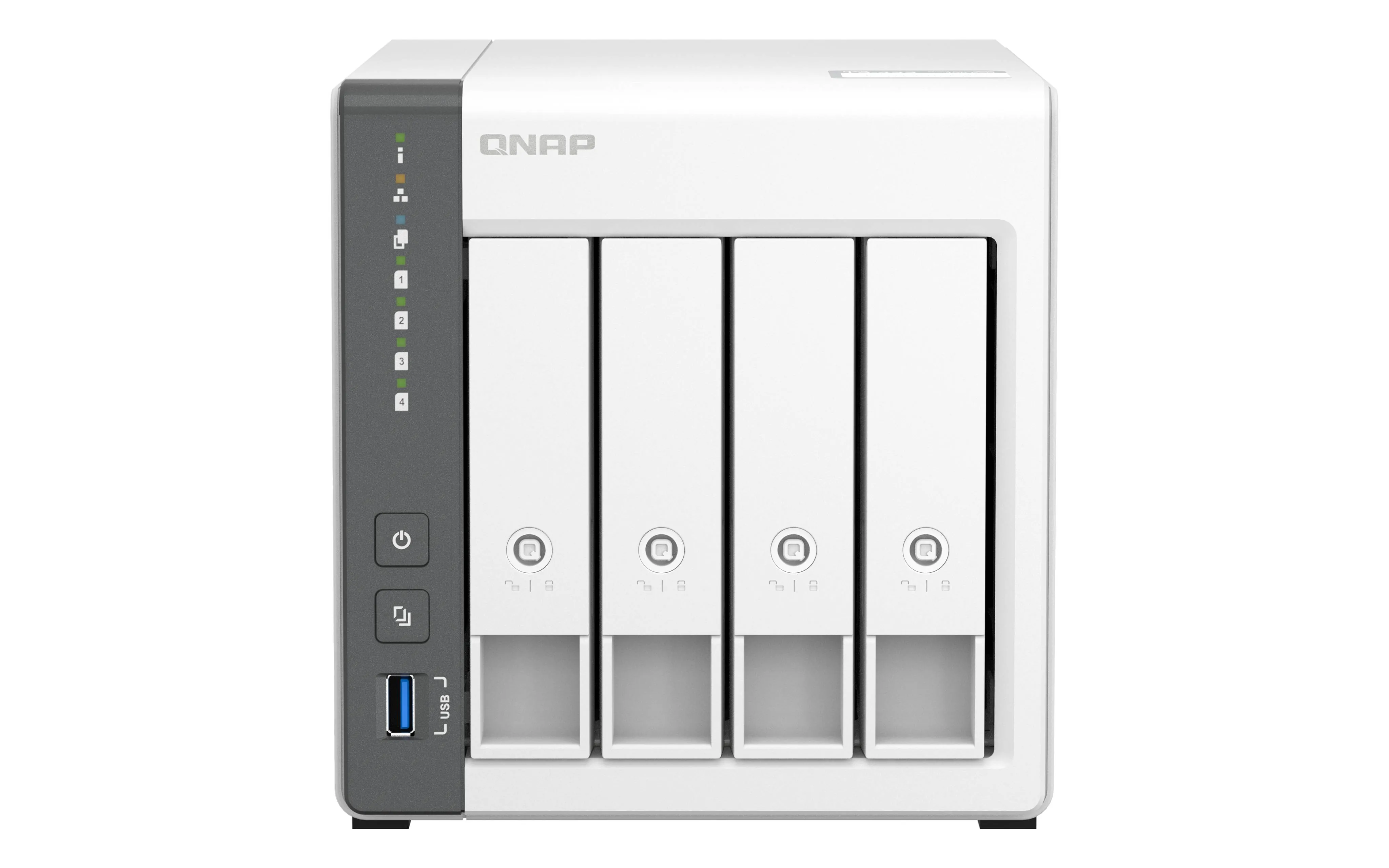 NAS QNAP TS-433-4G-US de 4 bahías con procesador Quad-Core y 4 GB de RAM 1