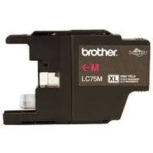 Cartucho de Tinta Original Brother Magenta LC75M, Alto Rendimiento