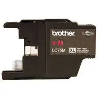 Cartucho de Tinta Original Brother Magenta LC75M, Alto Rendimiento 1
