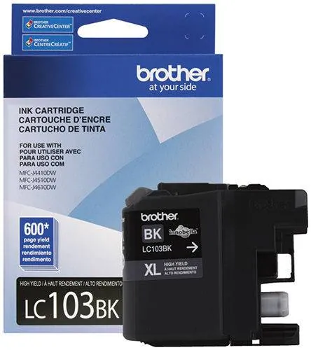 Cartucho de Tinta Original Brother Negra LC103BK 1