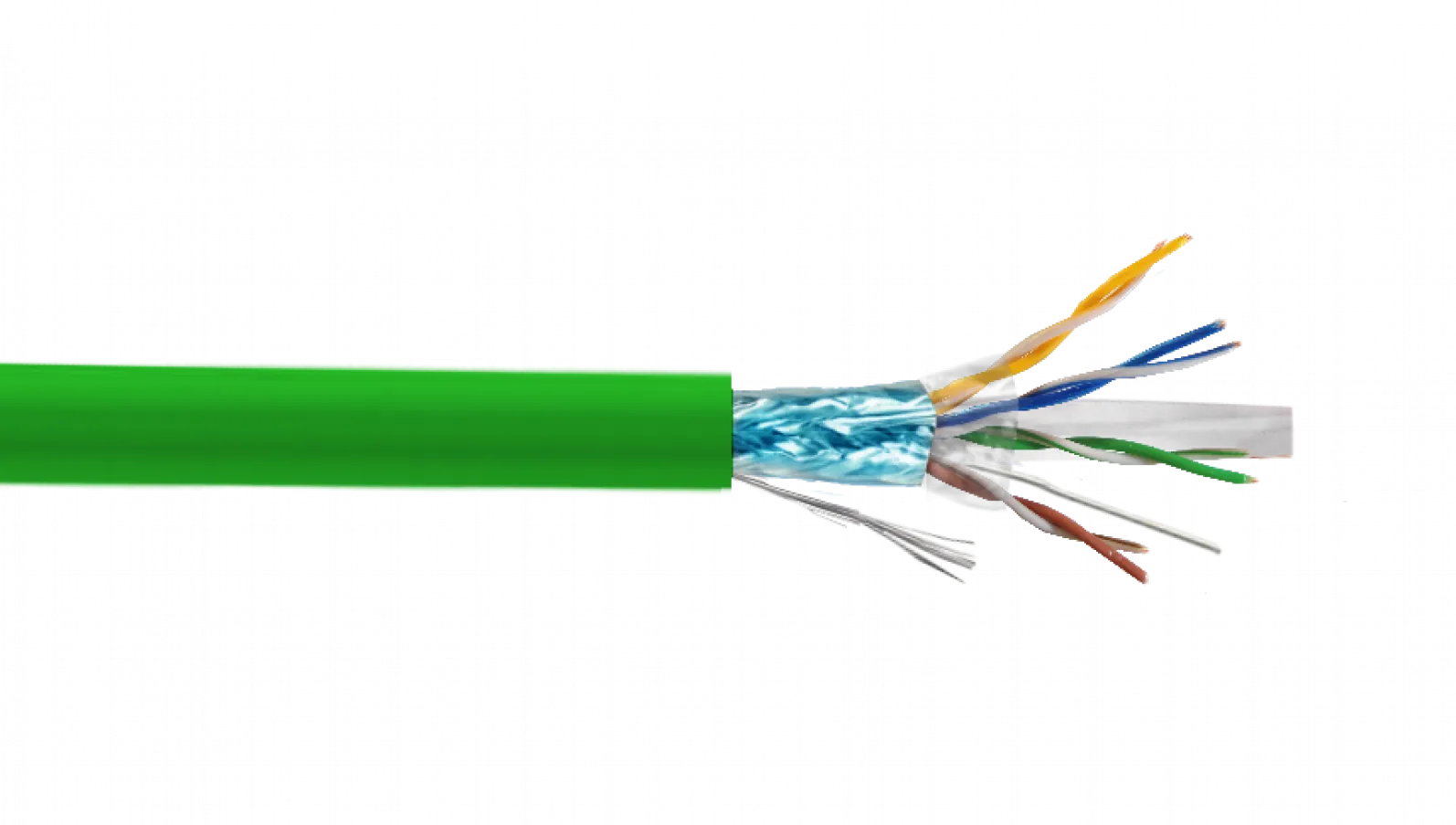 Cable UTP CAT6A FURUKAWA LSZH Verde  F/UTP 305mt Unifil 23AWG Caja Cable 1