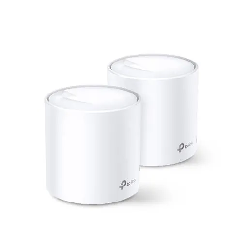 Pack de 2, Sistema Mesh Wi-Fi 6 para toda la casa AX1800 TP-Link Deco X20, hasta 370m² 1