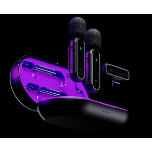 Micrófono Primus Gamer Inalámbrico con estuche de carga