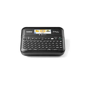 Rotuladora Electrónica Brother PT-D610BTV, Pantalla a color, teclado y conexión a PC y móvil
