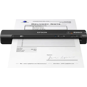 Escáner Portátil Epson WorkForce ES-60W, Digitalizador Inalámbrico Completamente Portátil