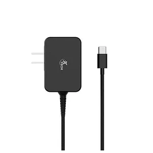 Adaptador de Corriente USB-C GaN 65W Xtech XTC-230, 1.8m, NEMA 1-15P, Negro
