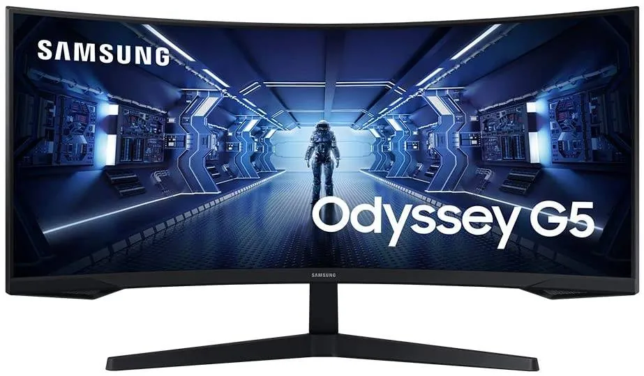 Monitor Gamer Curvo Samsung Odyssey G5, Ultrawide, 34