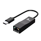 Adaptador USB 3.0 a RJ-45, 1 Gbps, Plug & Play, 17 cm, Xtech XTC-376 - Negro - Miniatura 1