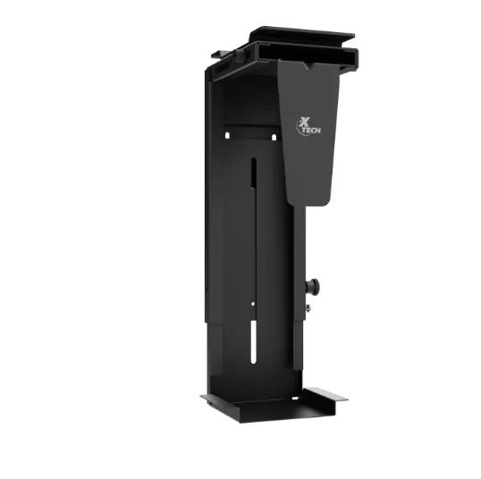Soporte universal para PC/UPS color negro, montaje en muro o bajo el escritorio 1