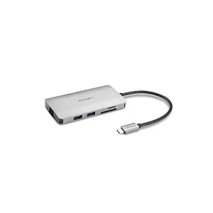 Hub USB Kensington UH1400p, USB-C, HDMI, USB 3.0, Lector de Tarjetas, Plateado