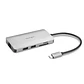 Hub USB Kensington UH1400p, USB-C, HDMI, USB 3.0, Lector de Tarjetas, Plateado - Miniatura 1