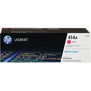 Cartucho de Tóner Original HP 414A, Magenta, LaserJet