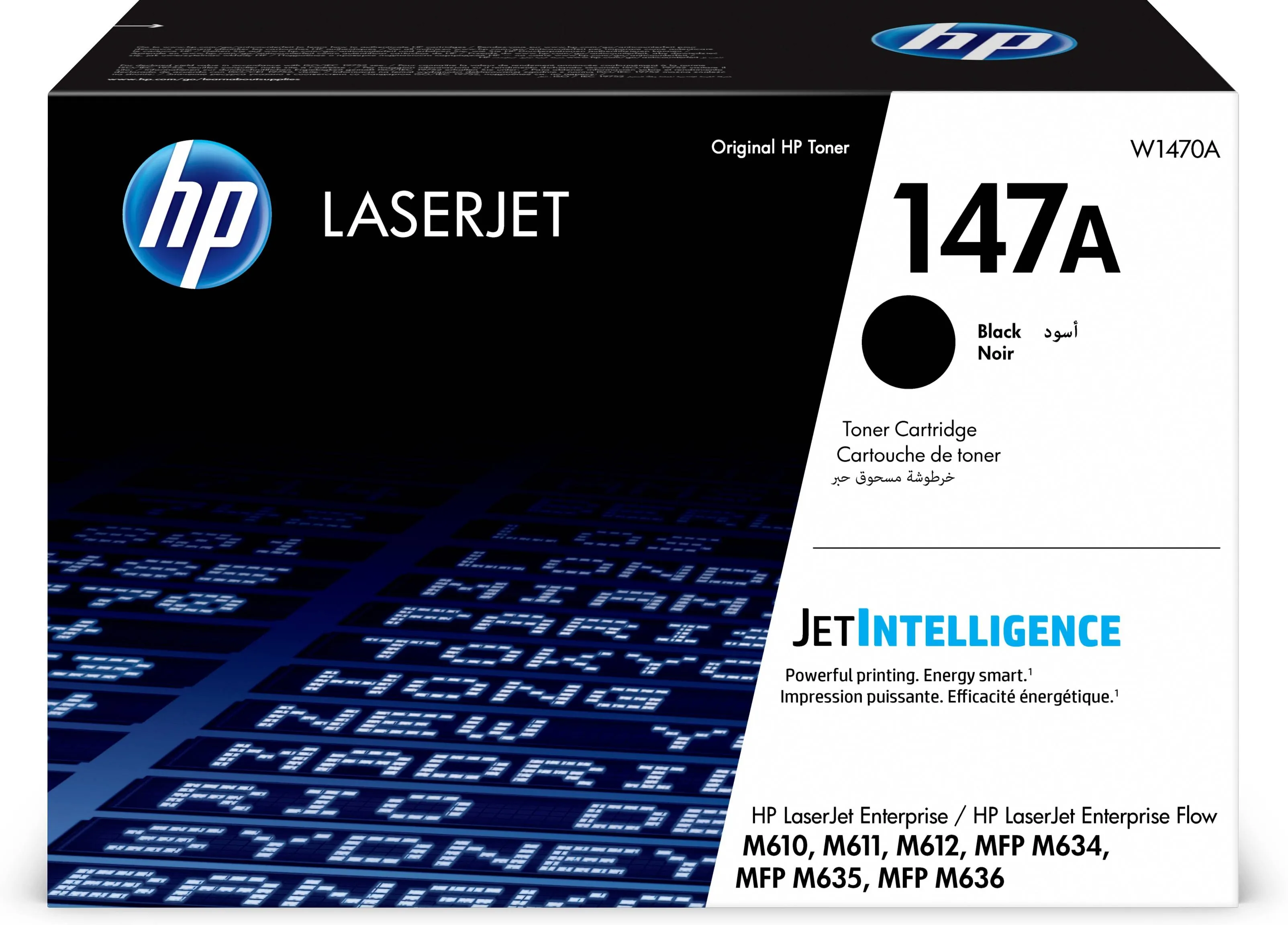 Cartucho de Tóner HP LaserJet 147A, 10.500 Páginas, Negro 1