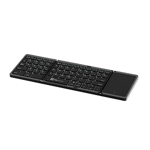 Teclado Inalámbrico Plegable con Panel Táctil, Bluetooth 5.0, Klip Xtreme KCK-650S-BK - Español