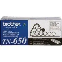 Cartucho de Tóner Original Brother TN-650, Negro, 8.000 páginas 1