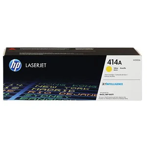 Cartucho de Tóner Original HP 414A, Amarillo, LaserJet