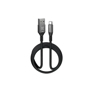 Cable Trenzado USB-A a USB-C Klip Xtreme PowerGo 050 30W 1.8