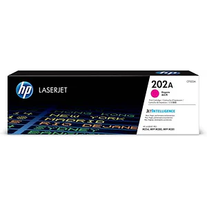 Cartucho de Tóner Original HP 202A, Magenta, LaserJet