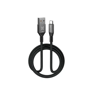 Cable Trenzado USB-A a USB-C Klip Xtreme PowerGo 050 30W 1M