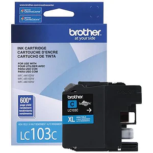 Cartucho de Tinta Original Brother LC-103C, Cian