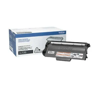 Cartucho de Tóner Original Brother TN-720, Negro, 3.000 Páginas 1