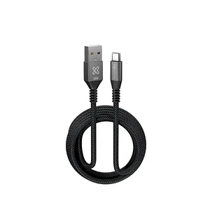 Cable Trenzado USB-A a USB-C Klip Xtreme PowerGo 050 30W 3m