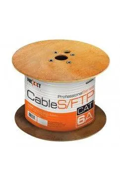Caja Cable Nexxt Cat6A S/FTP 305mt 4 Pares Color Azul 1