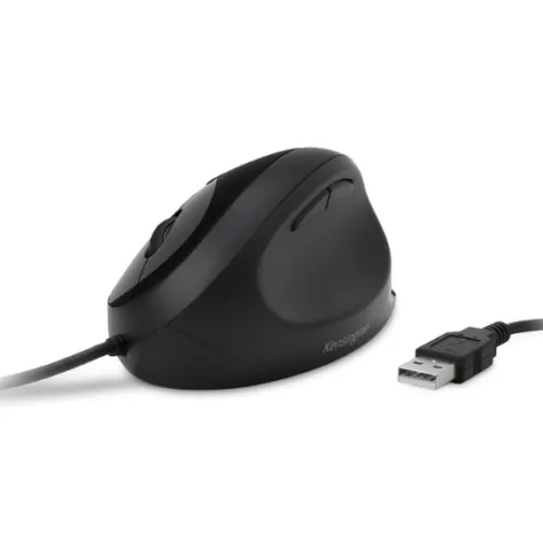 Mouse Ergonómico Kensington con Cable Pro Fit, 5 Botones, Hasta 3200DPI 1