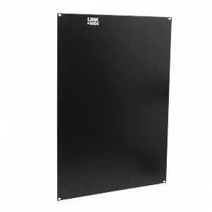 Tapa Cubre espacio Rack 15U 667mm  19 Pulgadas Fierro Negro