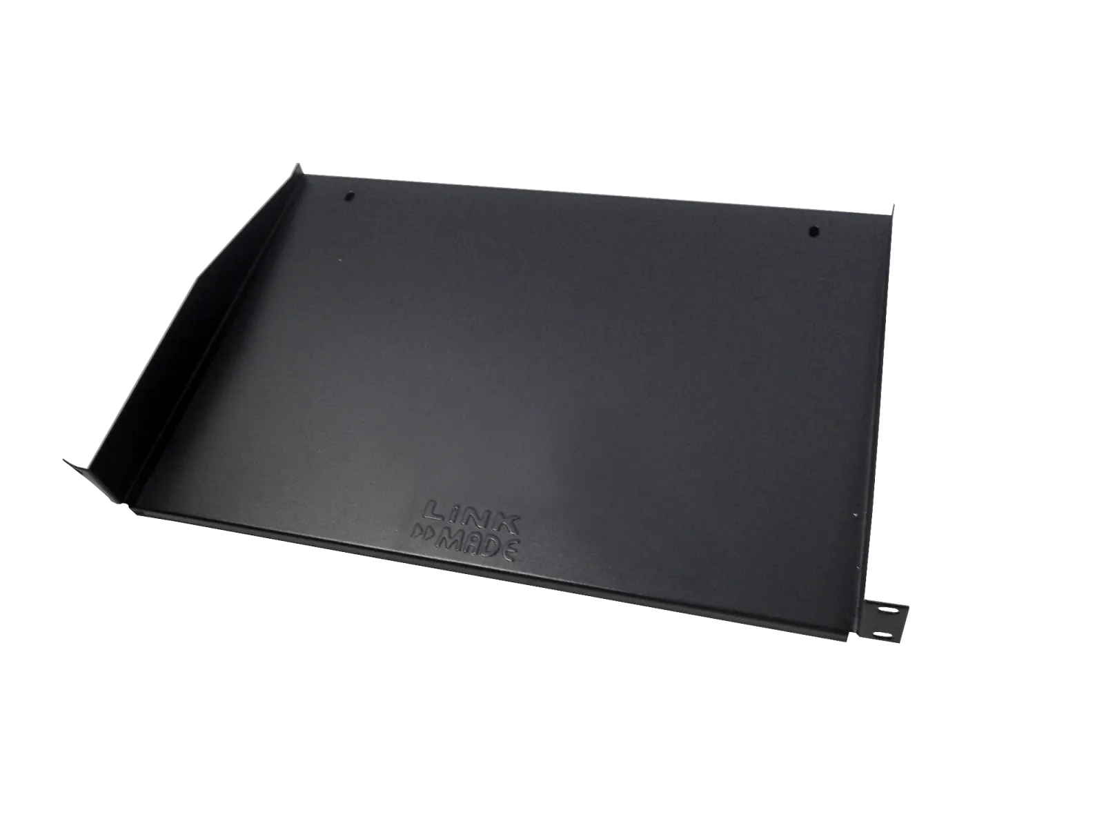 Bandeja Lisa 1U 30cm-Fondo  Negra p/Rack req-Tornillos 1