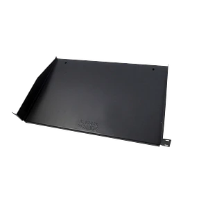 Bandeja Lisa 1U 30cm-Fondo  Negra p/Rack req-Tornillos