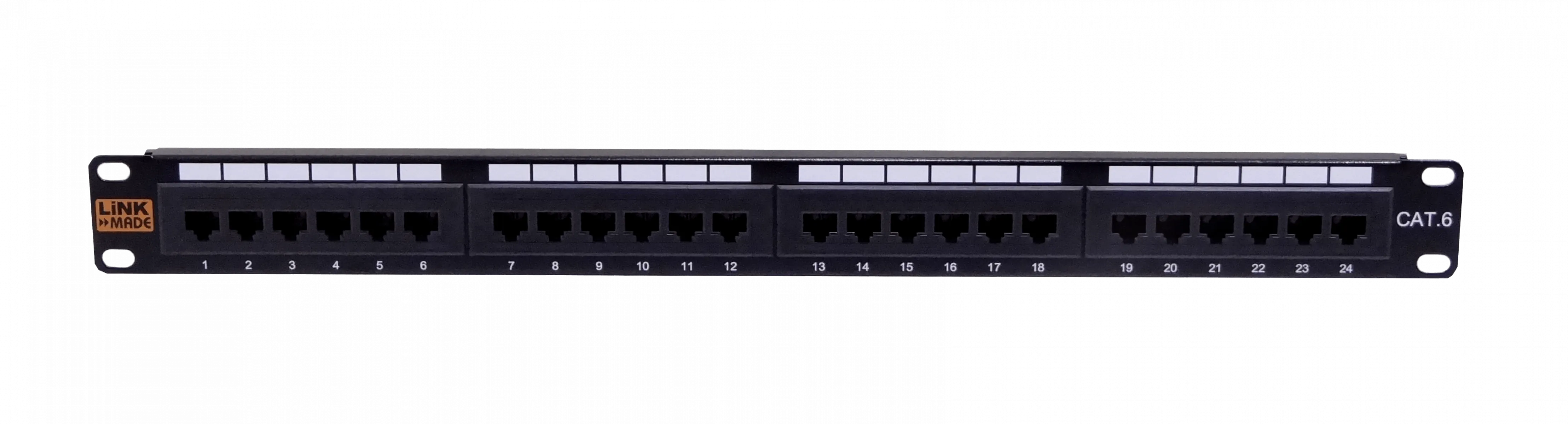 Patch Panel 24-RJ45 CAT6 UTP 1U CERTIFIC UL 1