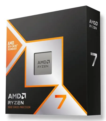Procesador AMD Ryzen 7 9800X3D, 4.7GHz (5.2GHz Turbo), 8 Cores, 16 Threads, Socket AM5 1