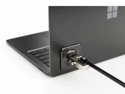 Adaptador para ranura Nano de seguridad Kensington K65029 kit aluminio negro 7mm 1