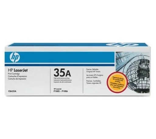 Cartucho original de tóner negro HP 35A LaserJet (CB435A) 1