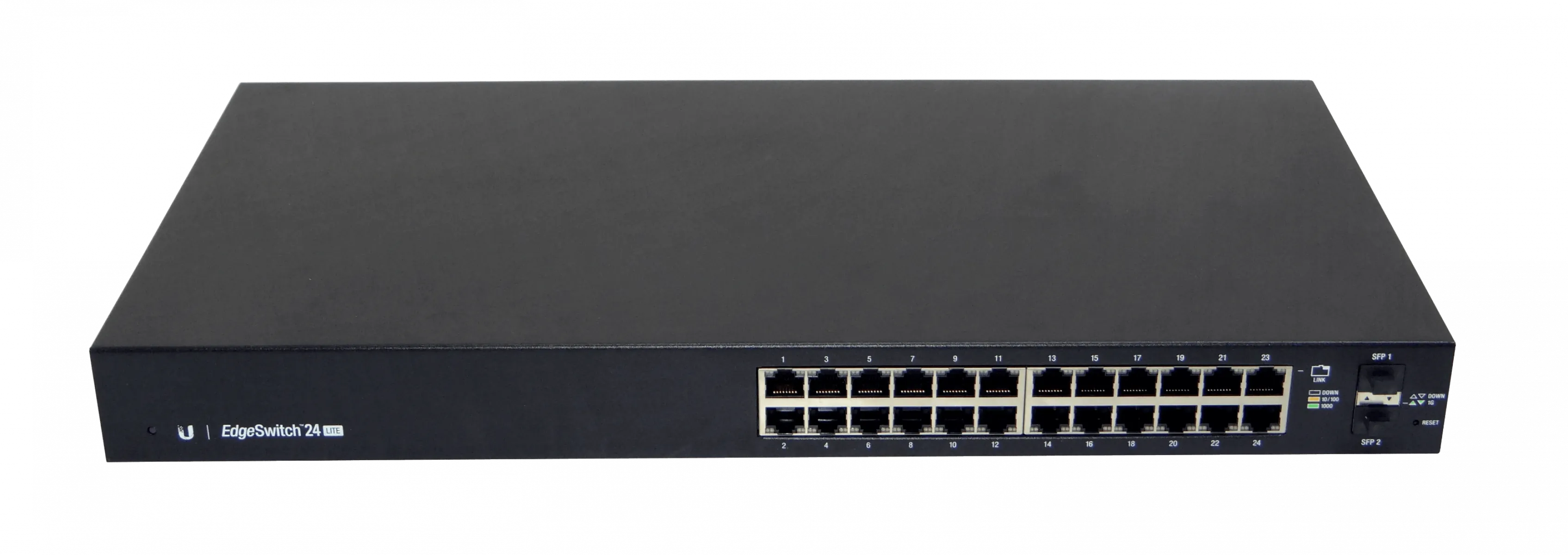 Switch Empresarial con 24 Puertos Gigabit y 2 SFP+, EdgeSwitch 24 Lite 1