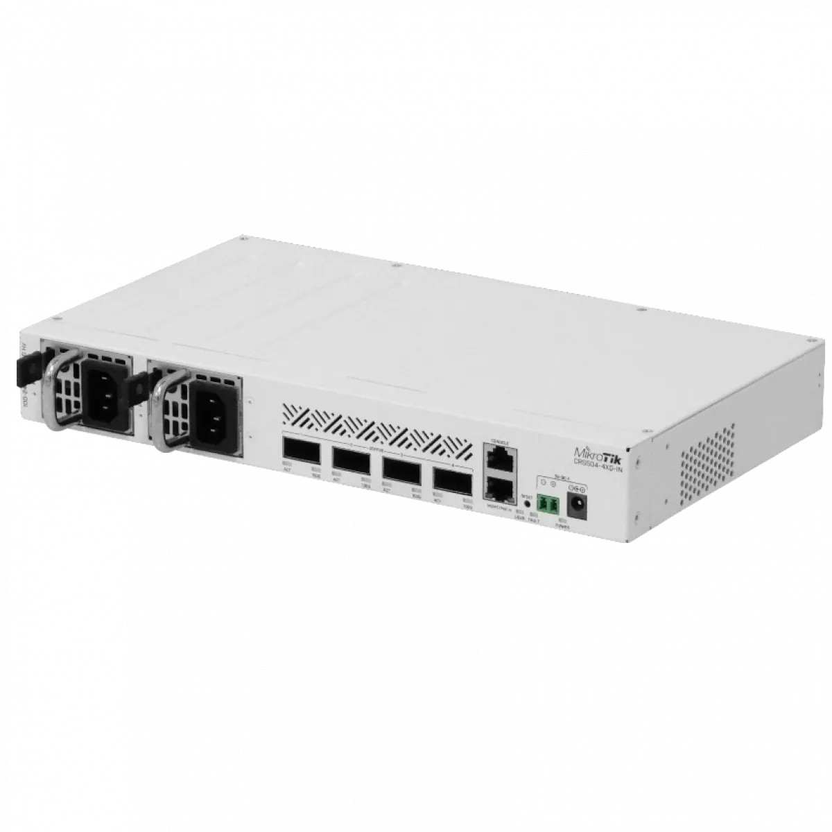 Switch MikroTik CRS504-4XQ-IN - 4 QSFP28 100G, Compacto y Eficiente 1
