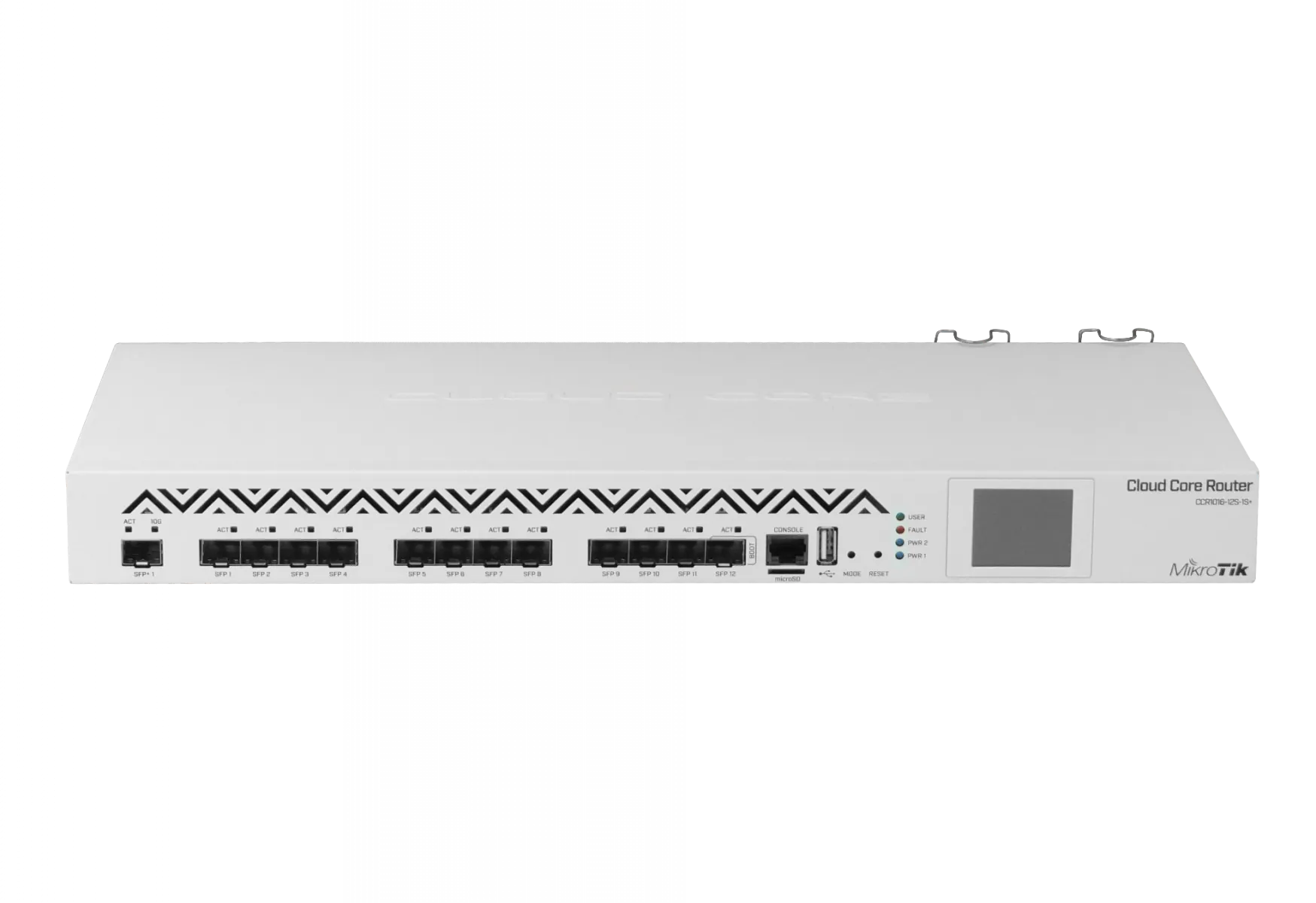 Router de Alto Rendimiento con 12 Puertos SFP y 1 SFP+ de 10G MikroTik CCR1016-12S-1S+ 1