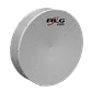 Antena Parabólica ALGCOM ISO+RAD UHX-32 - 5GHz, 0.9m, 30-33dBi, MIMO 2x2, RPSMA - Miniatura 1