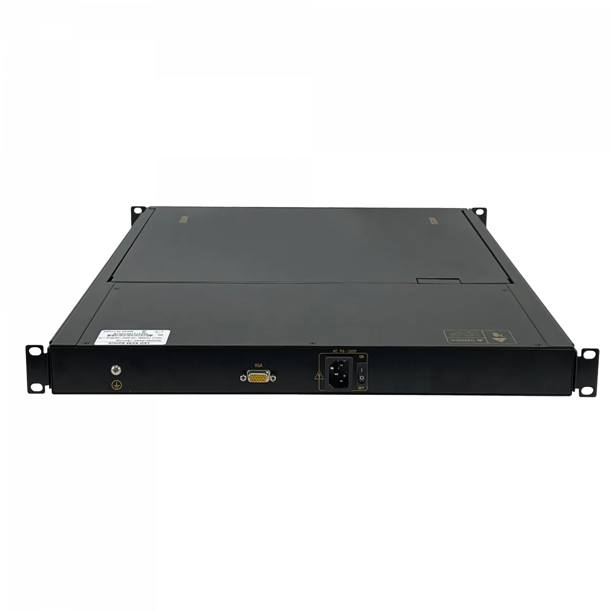 Consola KVM Rack 1U - Monitor VGA, Teclado, Trackpad, USB - Requiere KVM 1
