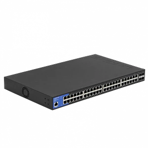 Switch Gigabit Ethernet Gestionado Linksys LGS352C, 48 Puertos, 4 SFP+ de 10G