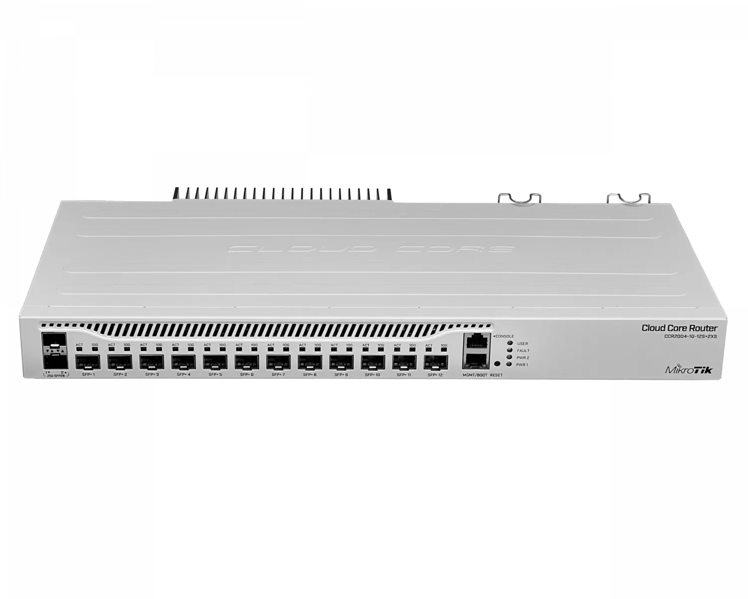 Router de Alta Capacidad con Puertos 10G y 25G, MikroTik CCR2004-1G-12S+2XS, Ram 4GB, SSD 128GB 1