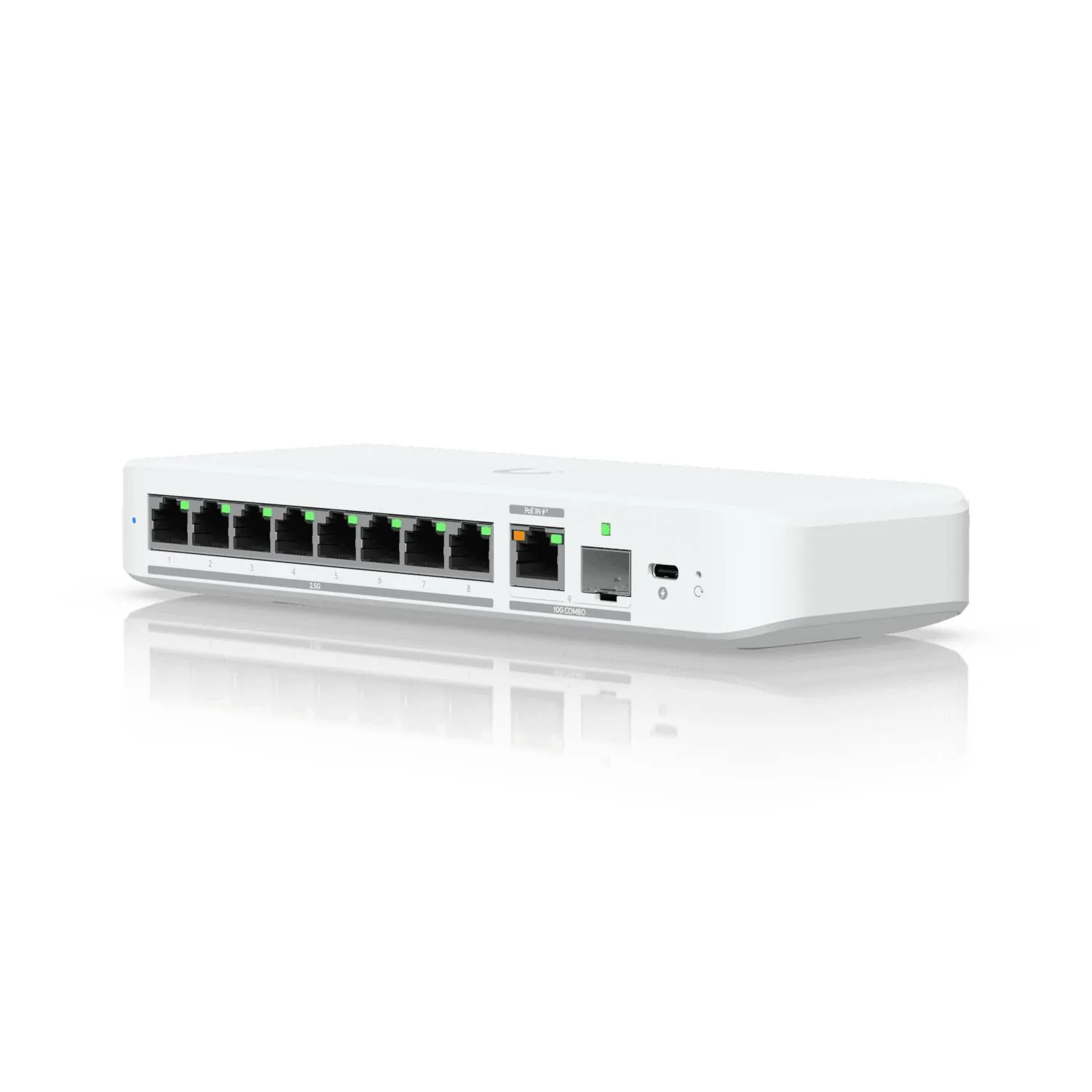 Switch Gestionado Ubiquiti USW Flex 2 5G 8 Puertos 2 5GbE con Uplink 10GbE Combo Compacto 1