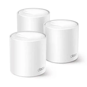 Pack de 3, Sistema Wi-Fi Mesh TP-Link Deco X10 AX1500 Doble Banda Cobertura Inteligente en el Hogar