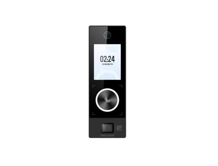 Control Acceso Facial Min Moe WIFI y POE Boton Llamado + QRs IP65 Huella 1