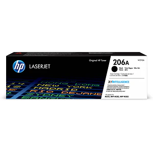 Cartucho de Tóner HP 206A Negro LaserJet Original, 1350 Páginas