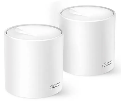 Pack de 2, Sistema MESH TP-Link Deco X10 AX1500 - Cobertura 3900 ft² con Doble Banda 1